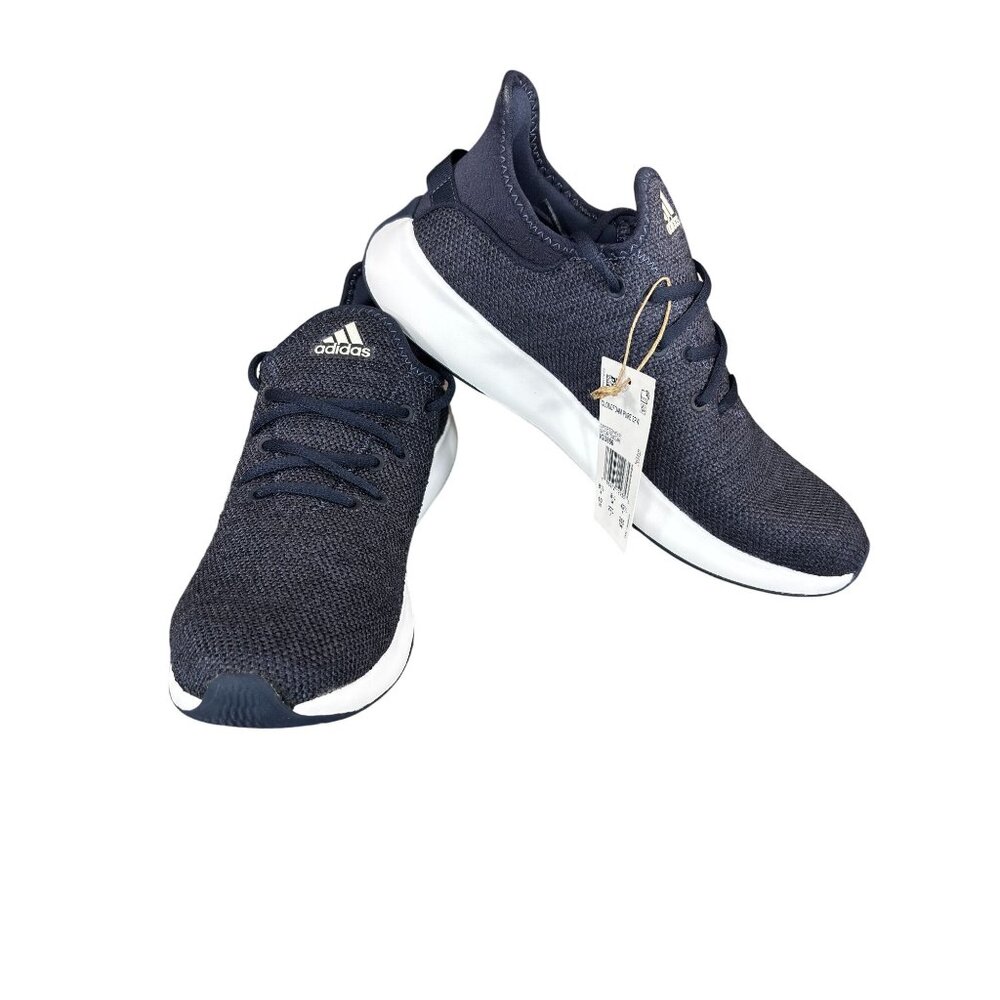 Adidas Cloudfoam Pure SPW Womens Sneakers Navy/White Size 10